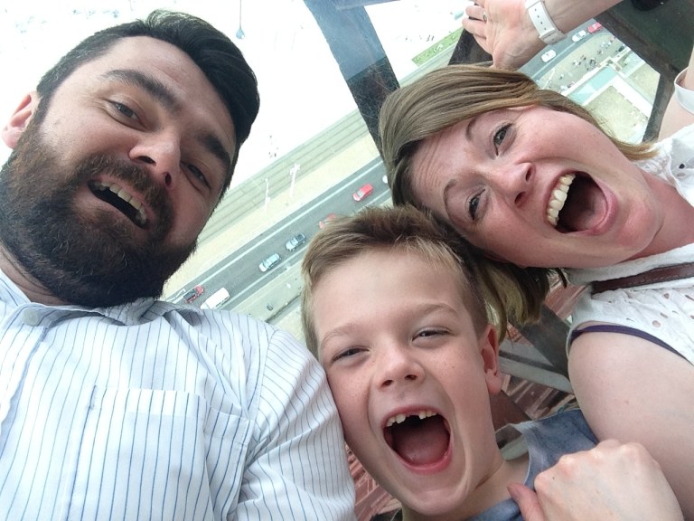 James, Kasper and Natalie McMath