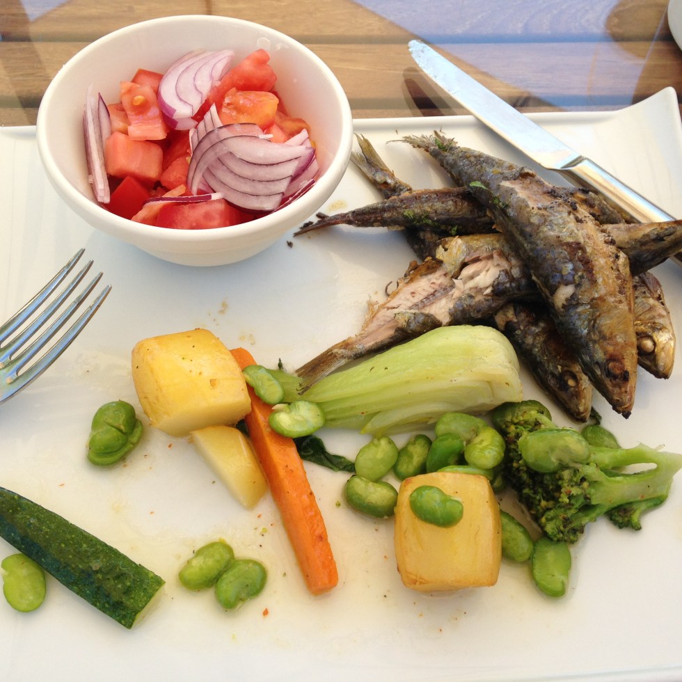 A lovely light lunch at Hilton Vilamoura